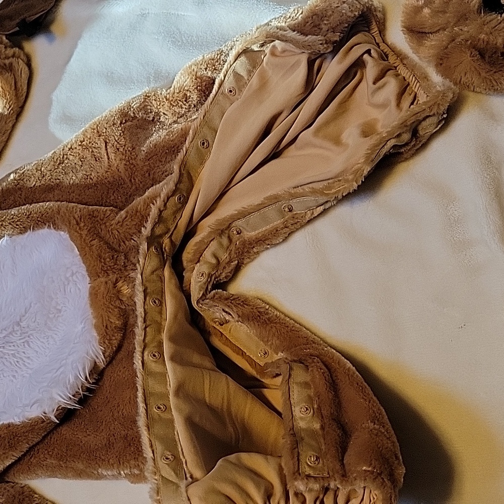Like New Deer Fawn Costume 12-24 Months Cozy Warm - Picture 6 of 10